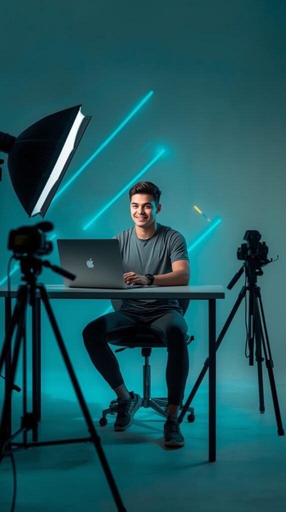 Creador de contenido fitness